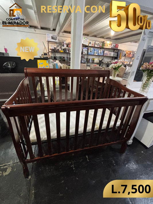 CUNA DE MADERA AJUSTABLE