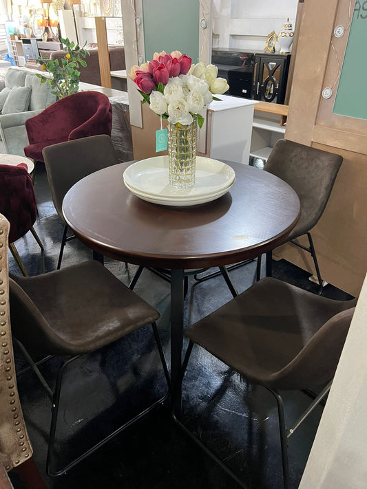 JUEGO DE COMEDOR REDONDO