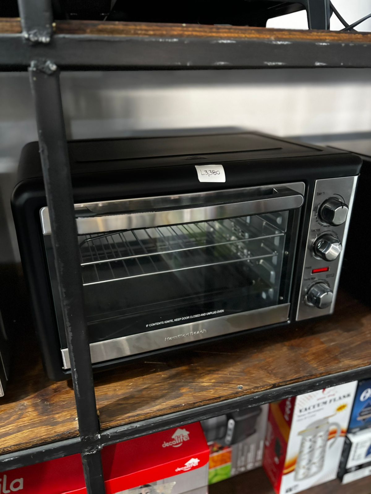 Horno hamilton beach